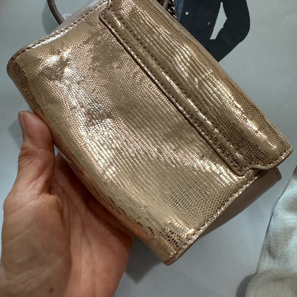 New - Kate Spade mini metallic in champagne gold shoulder bag - Picture 6 of 8